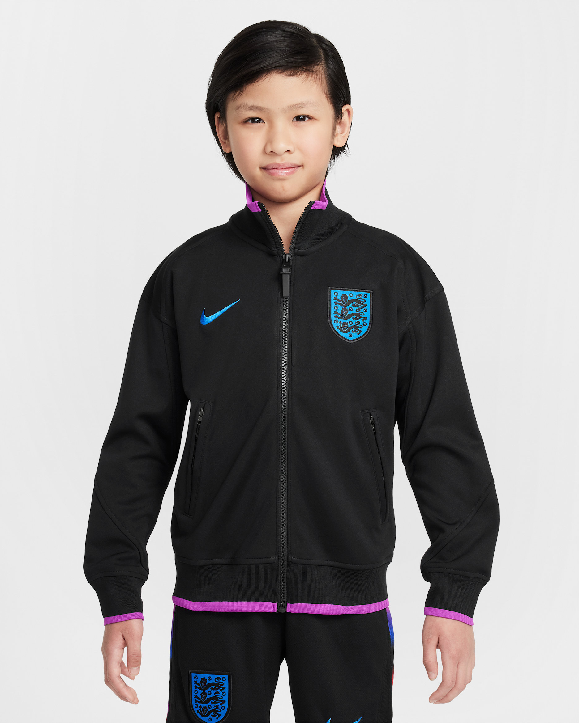England Academy Pro Away Older Kids' Nike Dri-FIT Football Anthem